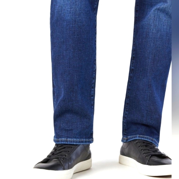 Mavi " Marcus " Straight Jeans Men's Blue Denim Jeans - Picture 2 of 16